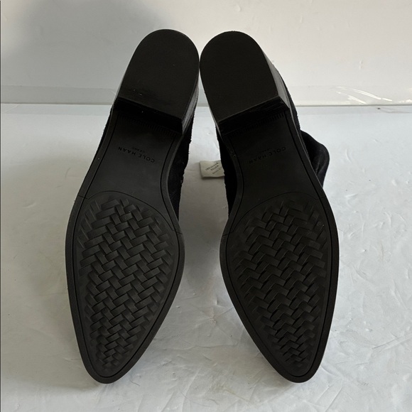 COLE HAAN Women's Maple Water Resistant Bootie Ankle Boot Black Suede Size 9 NWT - Picture 8 of 8